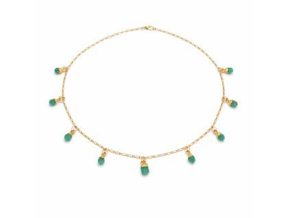 6 Salma pami nahrdelnik smaragd emerald