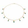 6 Salma pami nahrdelnik smaragd emerald