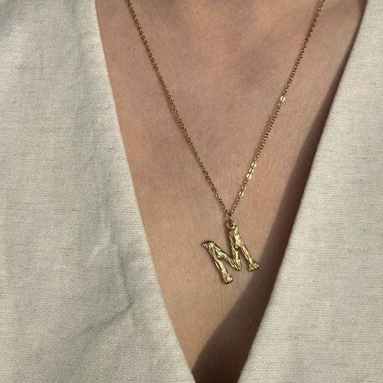 Initial necklace