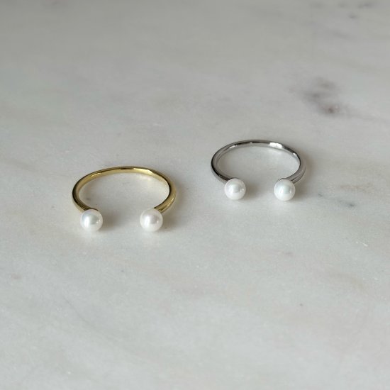 Fine pearl ring