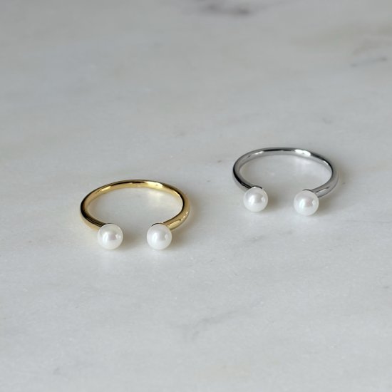 Fine pearl ring