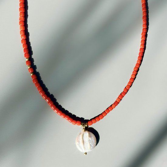 CORAL NECKLACE