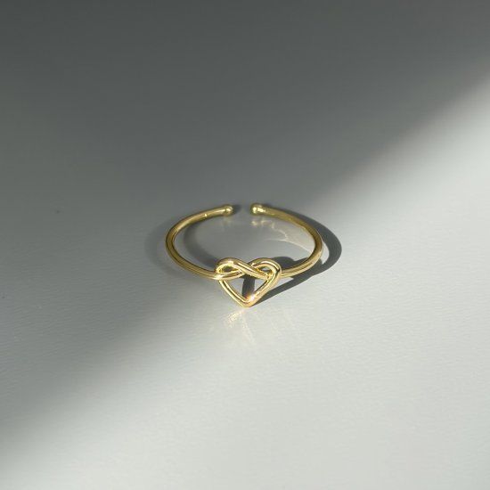 Infinity Heart ring