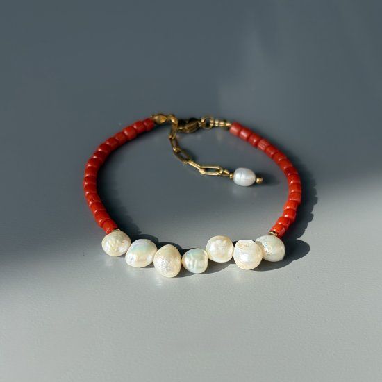 Coral bracelet