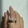 Coffee Agate ring
