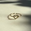 Infinity Heart ring