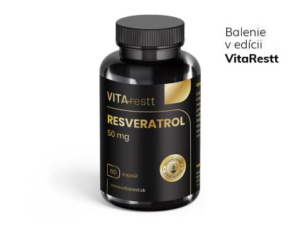 VITARESTT Resveratrol 50 mg (60 kapsúl)