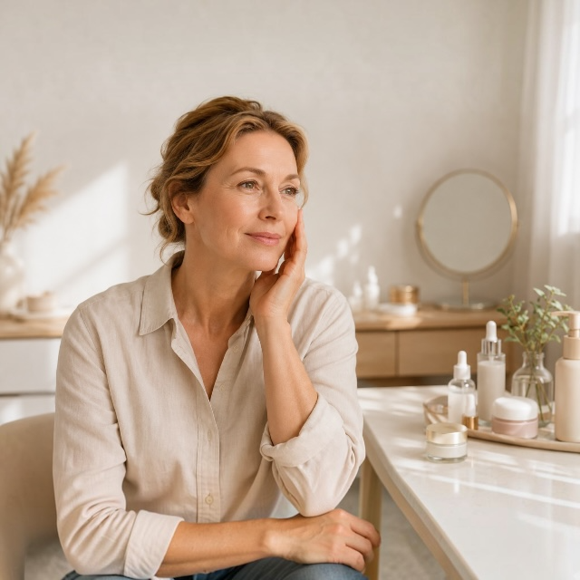 Menopauza a pleť: proč je sušší, citlivější a jak upravit skincare rutinu