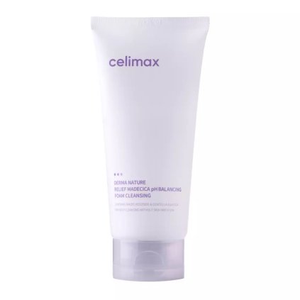 Celimax Derma Nature Relief Madecicia pH Balancing Foam - Mycí pěna na obličej 150 ml