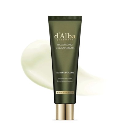 d'Alba Mild Skin Balancing Vegan Cream Hydratační a zklidňující krém na obličej 55 ml