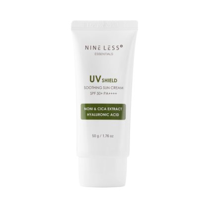 Nine Less Essentials UV Shield Soothing Sun Cream SPF 50+:PA++++ Hydratační SPF krém 50 g