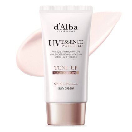 d'Alba Waterful Tone Up Sun Cream Opalovací krém s tónovacím efektem 50 ml