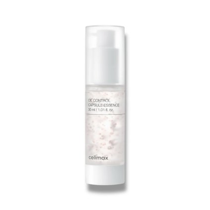 Celimax Oil Control Capsule Essence - Esence s mikrokapsulkami pro snížení sekrece mazu 30 ml