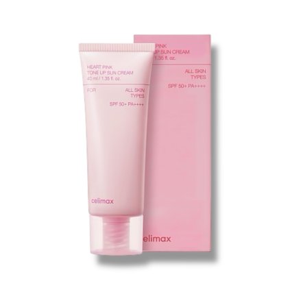 CELIMAX Heart Pink Tone Up Sun Cream - Multifunkční opalovací krém 40 ml