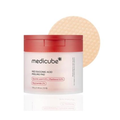 Medicube RED SUCCINIC ACID PEELING PAD Polštářky