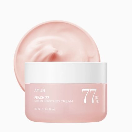 ANUA Broskvový rozjasňující krém s niacinamidem 50 ml