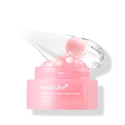 Medicube PDRN PINK COLLAGEN CAPSULE CREAM 55g Kolagenový Krém Losos