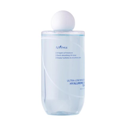Isntree - Ultra - Low Molecular Hyaluronic Acid Toner - Tonikum na obličej s kyselinou hyaluronovou - 300 ml