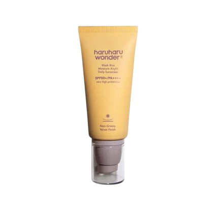 Haruharu Wonder - Black Rice Moisture Airyfit Daily Sunscreen SPF50+/PA++++ - Hydratační SPF krém - 50 ml