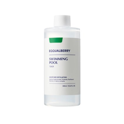 EQQUALBERRY - Swimming Pool Daily Facial Toner - Hydratační a exfoliační pleťové tonikum - 155 ml