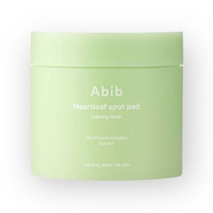 ABIB - Heartleaf Spot Pad Calming Touch - Zklidňující pleťové tampónky - 60 ks