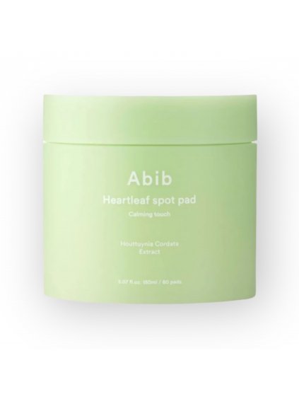 Abib Heartleaf spot pad calming touch - zklidňující pleťové vločky