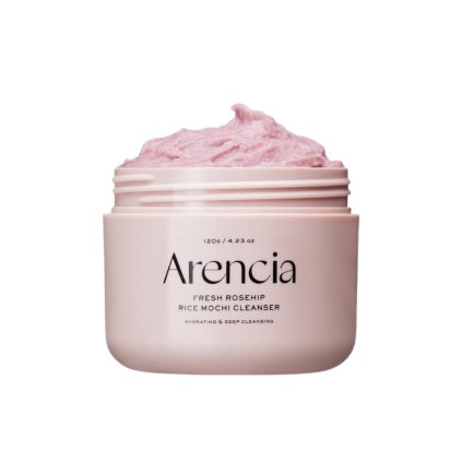 Arencia - Fresh Rosehip Rice Mochi Cleanser – Jemný čisticí gel pro svěží pleť -120g