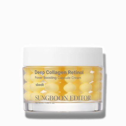 Sungboon Editor Deep Collagen Retinol Power Boosting Capsule Cream pleťový krém
