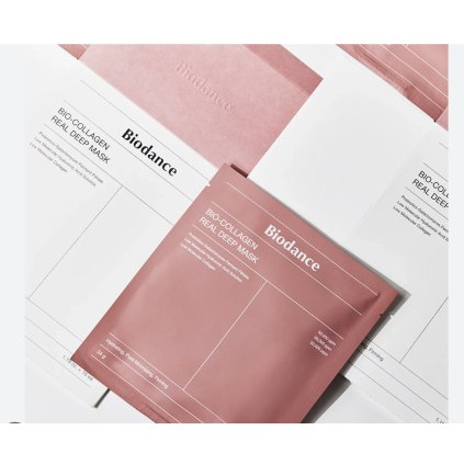 BIODANCE - Bio-Collagen Real Deep Mask - Noční hydrogelová maska 4 x 34 g
