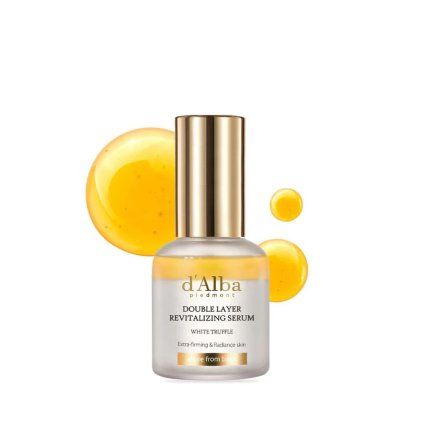 D'ALBA White Truffle Double Layer Revitalizing Serum Duální revitalizační sérum s bílým lanýžem 30 ml