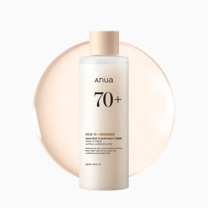 ANUA Rýžový mléčný toner pro rozjasnění 250 ml