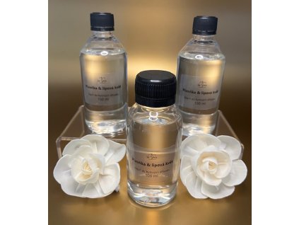 Pivoňka a lipový květ - náplň do bytového difuzéru