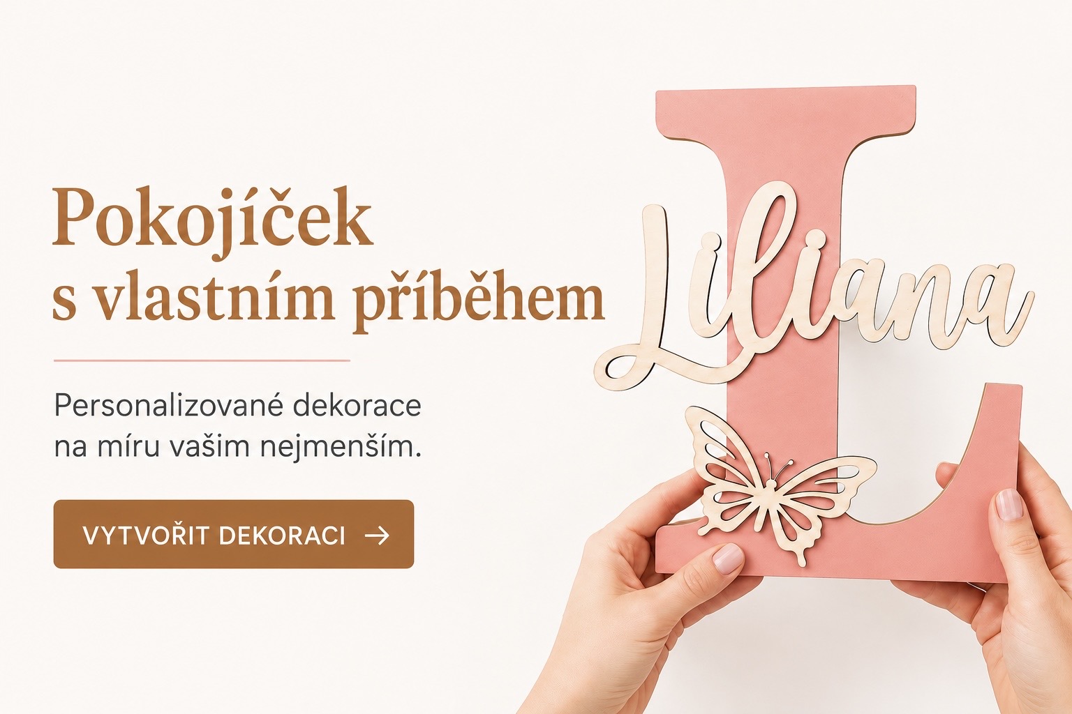 Personalizované jména a jmenovky-děti