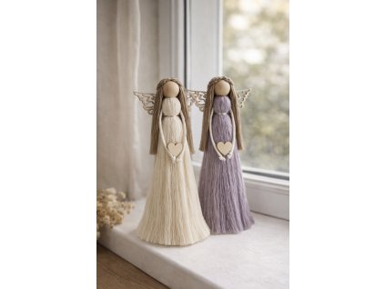 Anděl stojící 25 cm