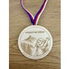 Medaile "Zdolala jsem Lysou horu" pro holky