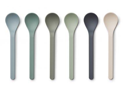 LW14901 Erin Spoon 6 Pack 9751 Sea blue multi mix Extra 1