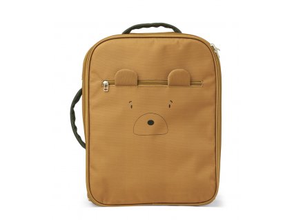 LW14887 Jeremy suitcase 9457 Mr bear golden caramel Extra 0