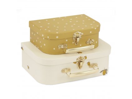 KS1474 2 PACK SUITCASE LEMON DOT Extra 0