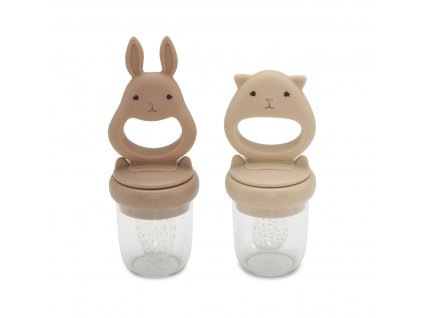 KS4279 SILICONE FRUIT FEEDING PACIFIER BARK SHELL Extra 0