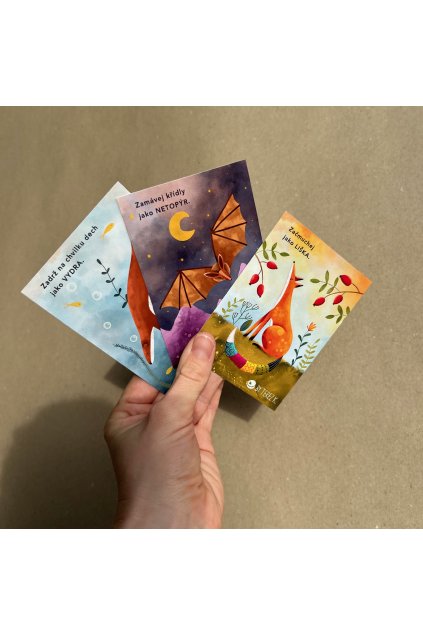 Pohybové kartičky se zvířátky