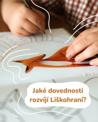 Která dovednost mi tedy přijde extra důležitá?❤️ Čti dál ⤵️ S liškami děti rozvíjí: 🟠 Jemnou motoriku - tím, že stříhají,...