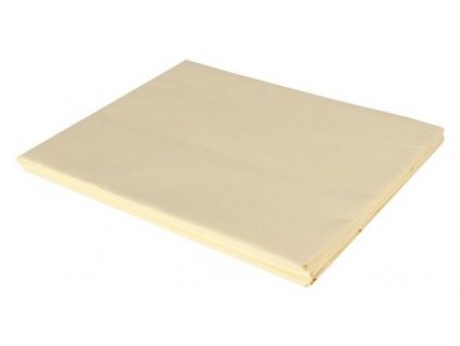 Bavlněné prostěradlo - vanilka, 150 x 225 cm, 100% bavlna