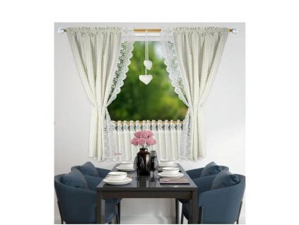 Sada hotových záclon Dorio 240x150 cm