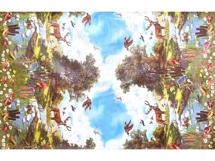 Omyvatelný PVC ubrus v šířce 140 cm