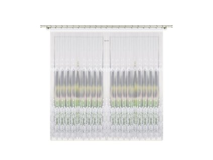 Hotová záclona s výšivkou L 105-7004, 400x150 cm