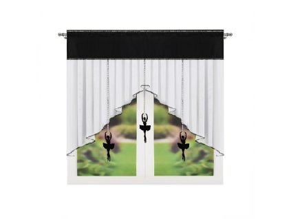 Dekorační záclona Dancina 140x130 cm