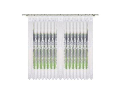 Hotová záclona s výšivkou L 105-7033, 400x150 cm