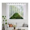 Hotová oblouková záclona s kroužky Nani 400x145 cm