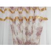 Záclona se závěsem Alena s květinamy 400x150 cm