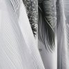 Dekorační závěs s řasící páskou Grassa 145x250 cm - šedá